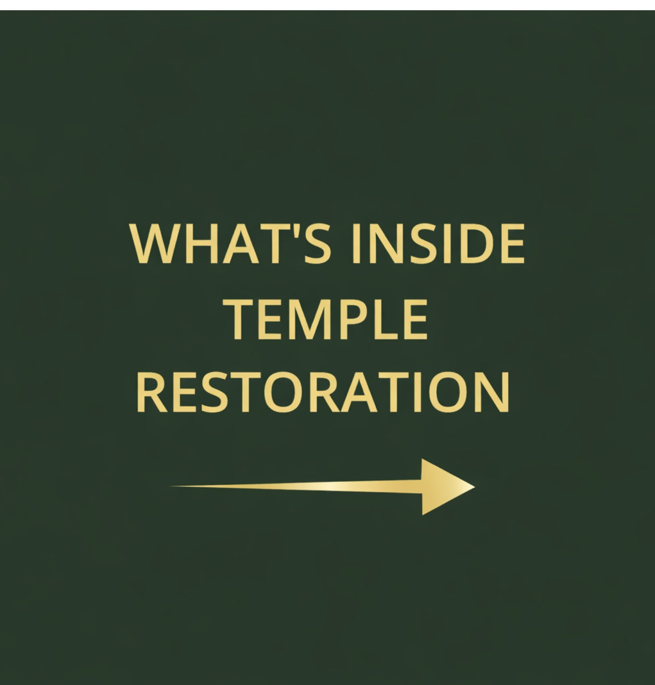 Temple Restoration Bundle
