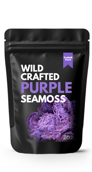 Wildcrafted Jamaican Purple Sea Moss